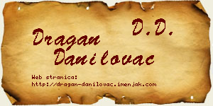 Dragan Danilovac vizit kartica